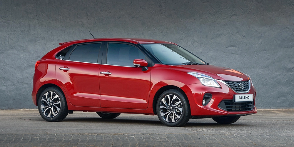 Explore Kerala in the roomy Maruti Baleno with ample legroom and luggage space for small families