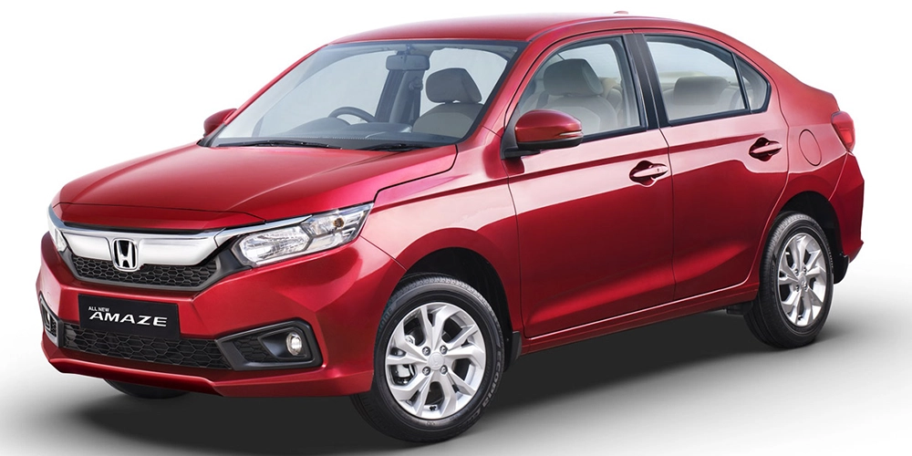 Book Honda Amaze in Kochi for modern styling, fuel efficiency and a smooth urban performance.