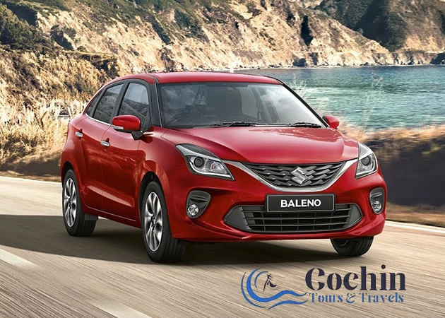 Top Reasons To Book Baleno With Cochin Tours & Travels, Kochi Choose Baleno for comfort, safety, expert drivers, clean vehicles,24x7 support from Cochin Travels