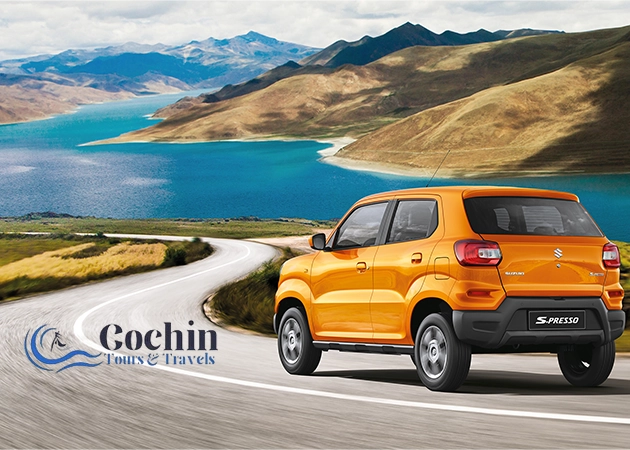 S-Presso is ideal for Kochi rides with fuel efficiency,compact size and provides smooth driving feel
