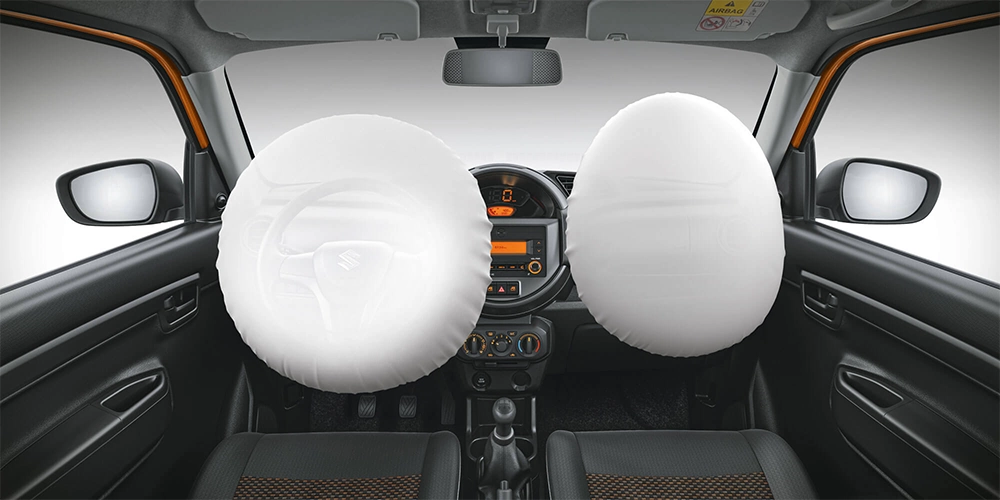 Book S-Presso in Kochi for the safe drives equipped with airbags, ABS and an essential safety gear.