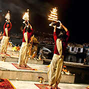Experience Varanasi Ganga Aarti tour from Cochin with temple visits and riverfront ceremonies.