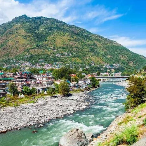 Beas River Rafting & Scenic Areas from Shimla to Manali Adventure tour from Shimla to Manali featuring Beas River rafting, Himalayan views, and overnight stay.